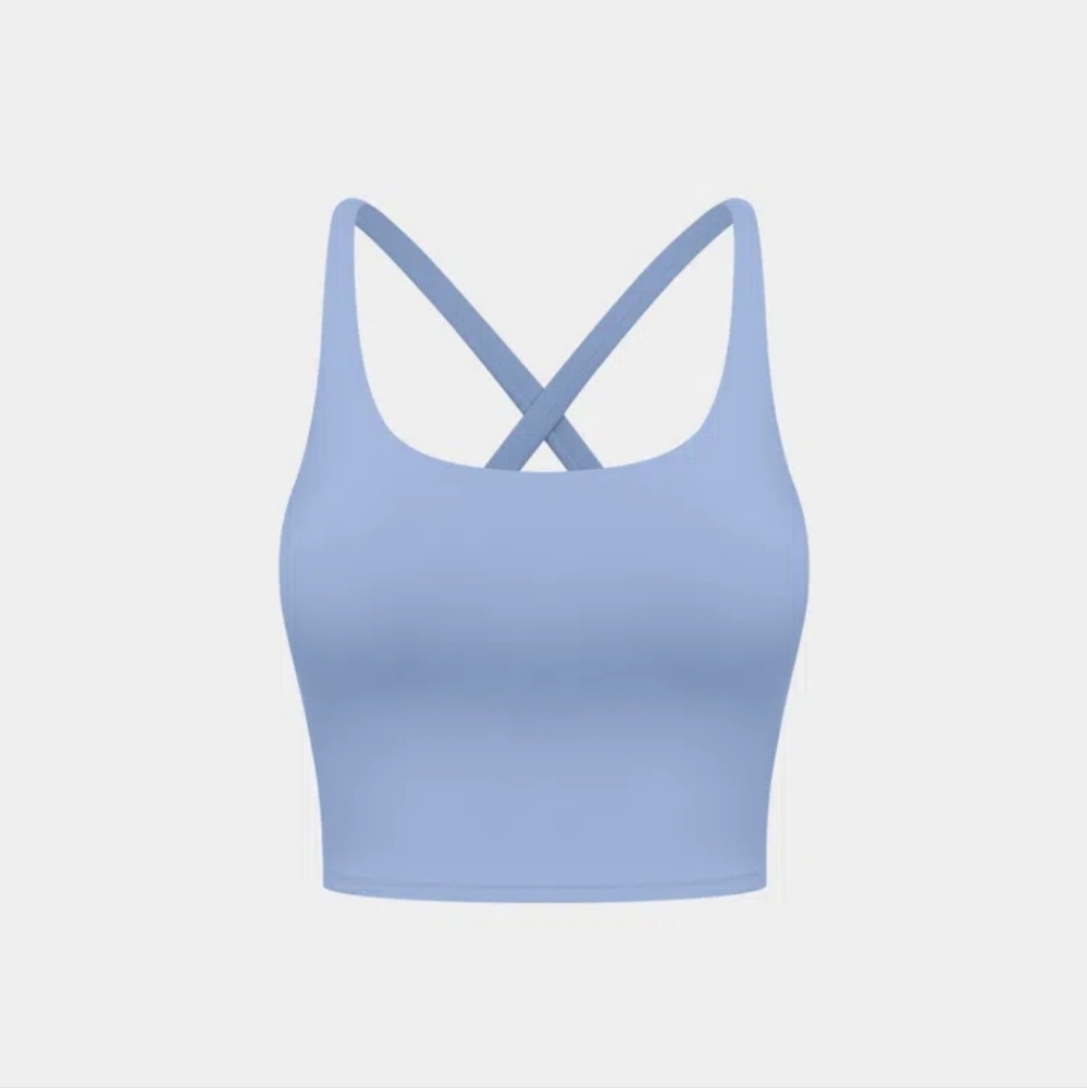 Halara Crisscross Cropped Yoga Tank Top Size Large